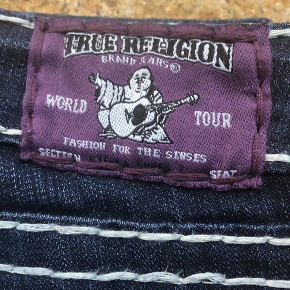 True Religion Denim. Style Julie. Size 27 - Picture 3 of 5